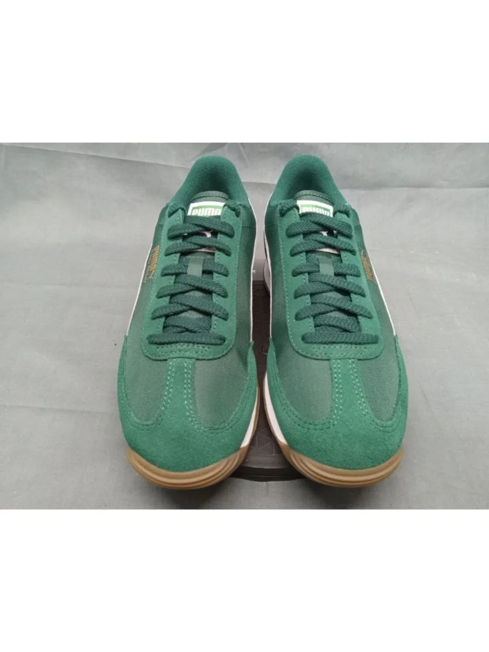Puma Easy Rider Vintage Jr (GS) Dark Myrtle Green Puma Boys Size 7 NEW NO BOX!